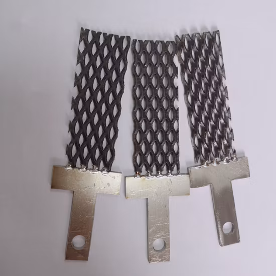 Gr1 Grade 1 Iro2 Ta2o5 Coated Titanium Anode Mesh for Electrodialysis